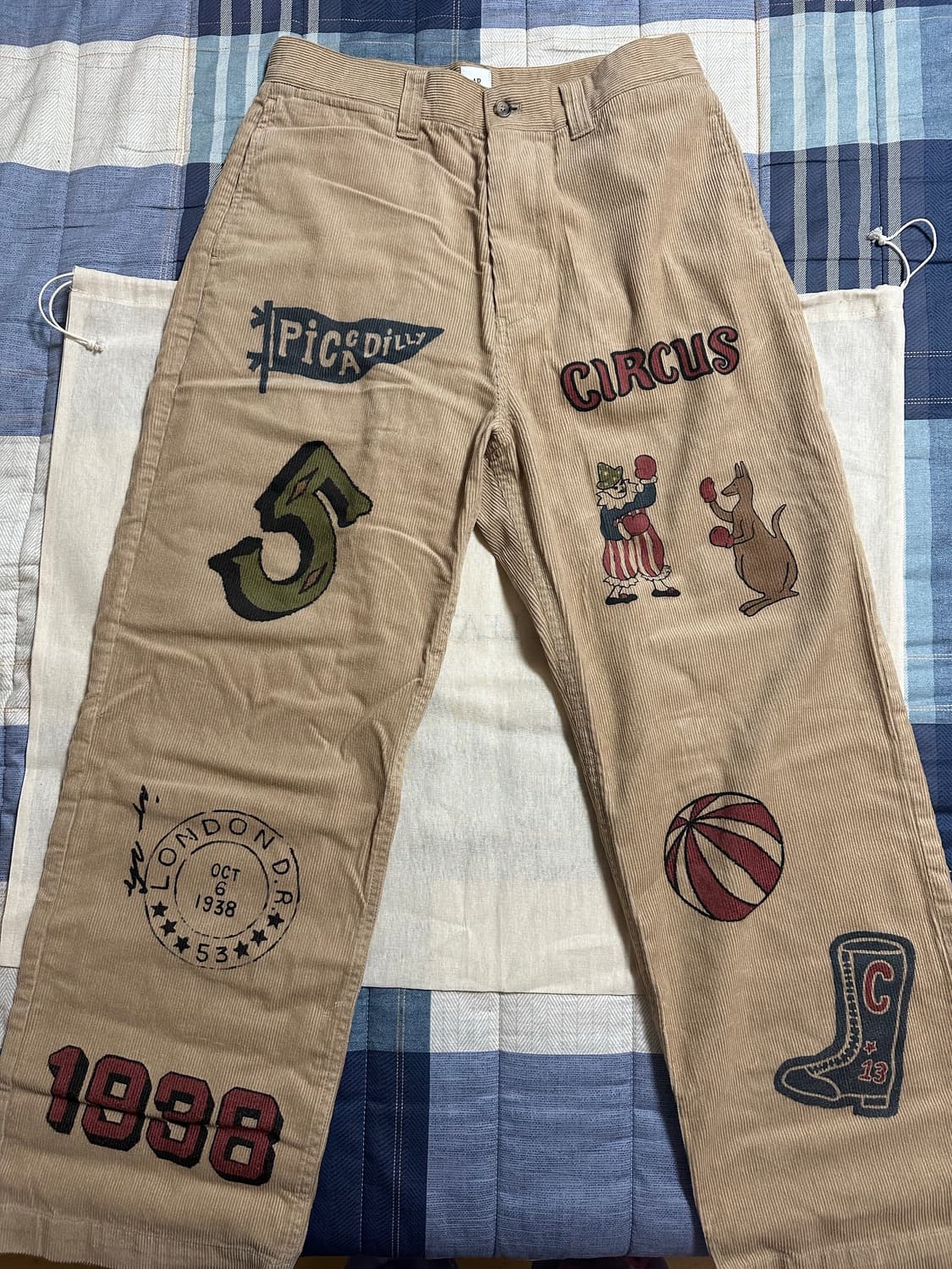 디그레 빈티지 시니어 코듀로이 팬츠 상품이미지1