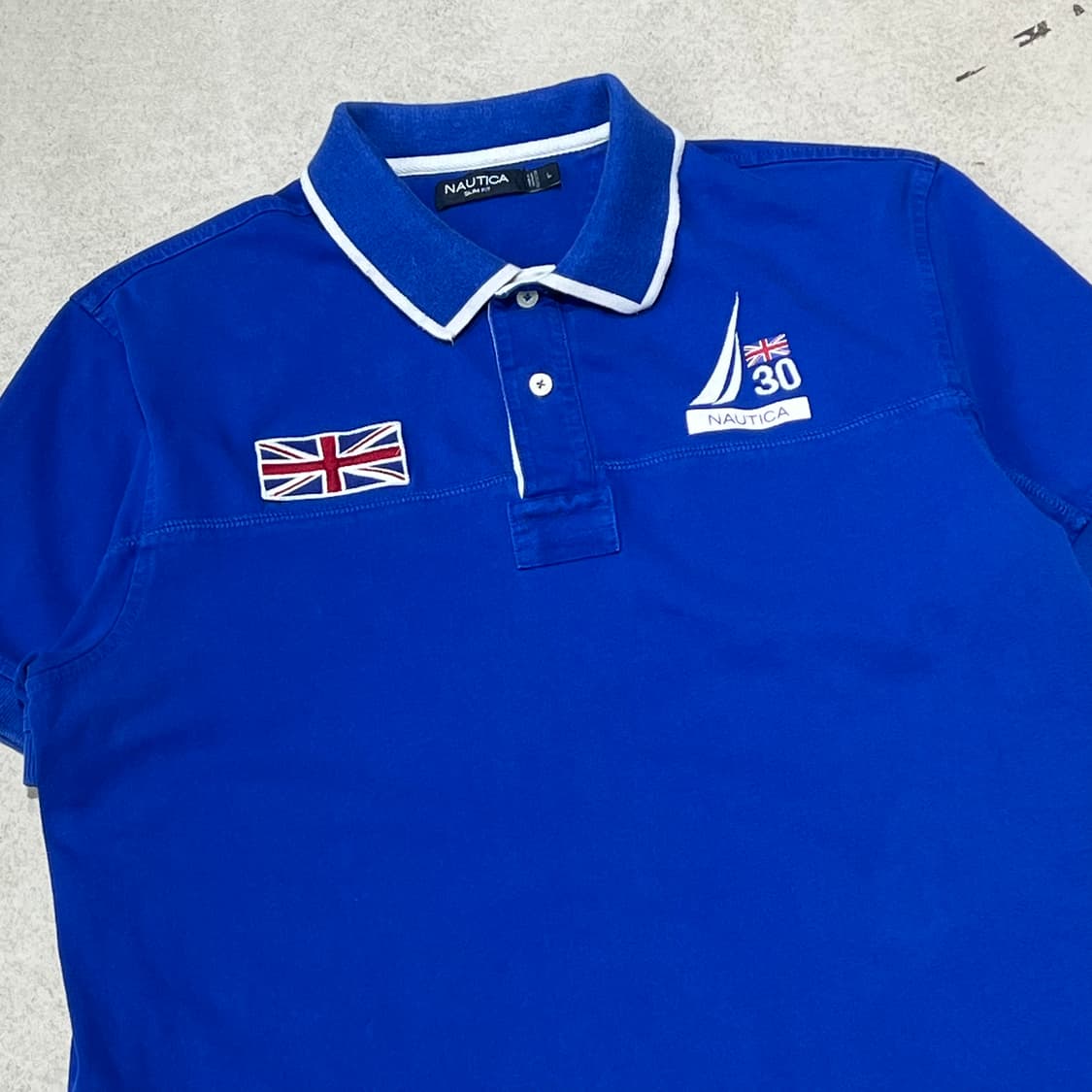 노티카 자수패치 반팔카라티 s10794 상품이미지3