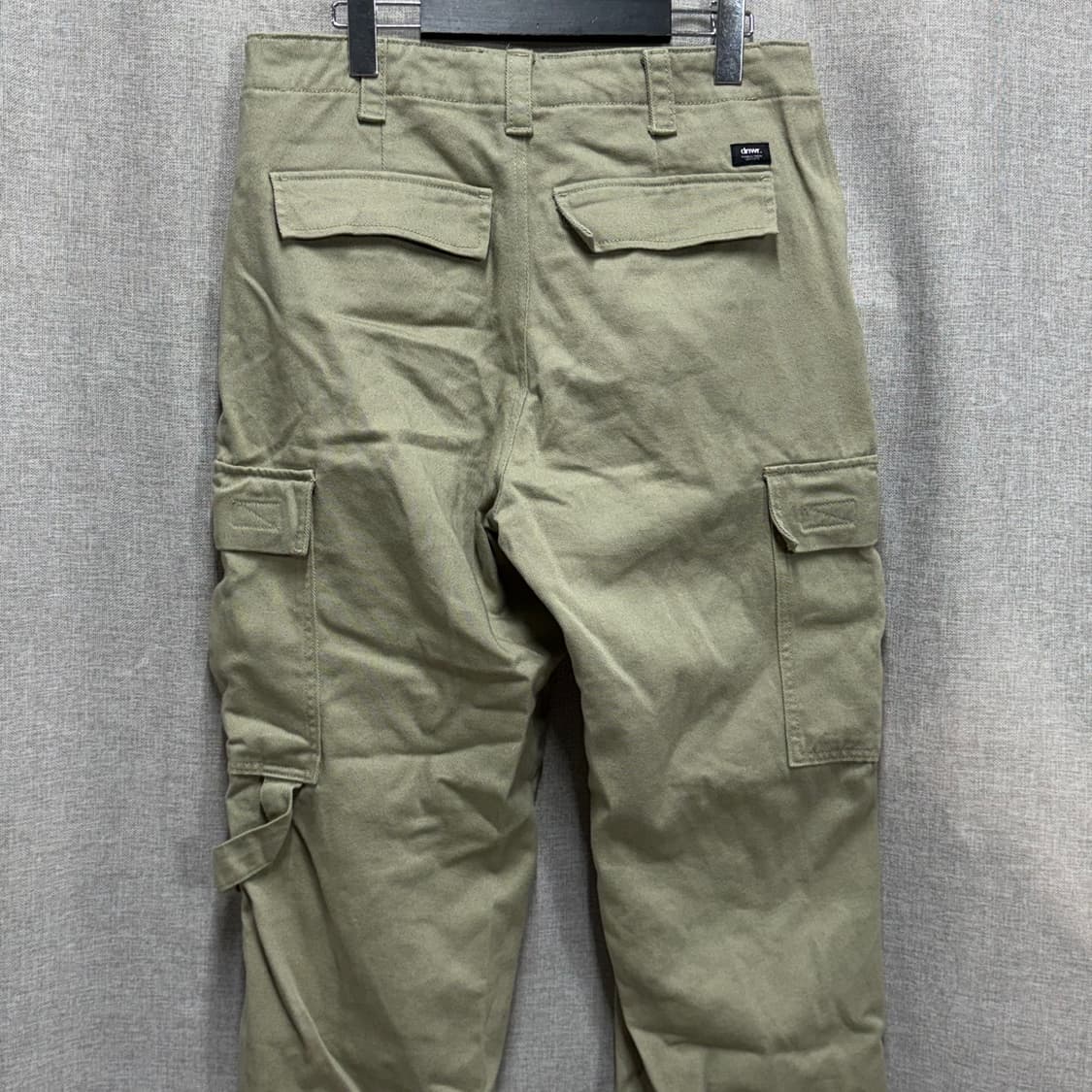 [34] 자라 zara dnwr 코튼 워크 카고팬츠 와이드 바지 상품이미지5