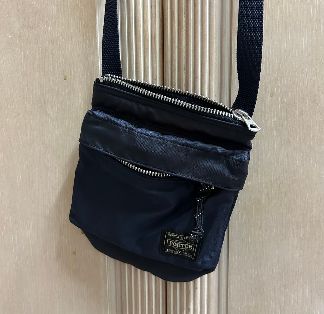 포터 숄더 파우치 크로스백 네이비 상품이미지3