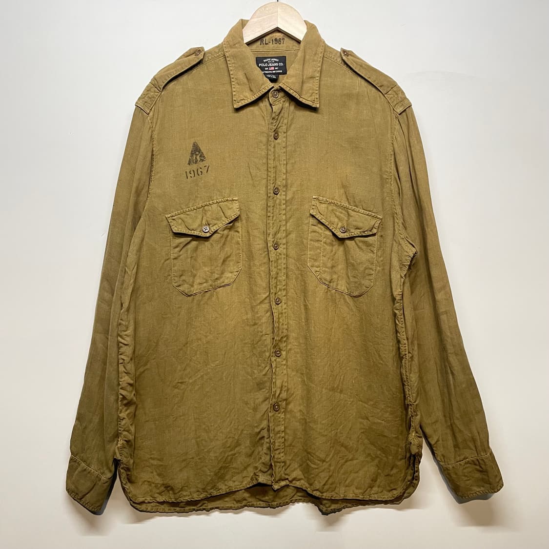 폴로진스 린넨 셔츠 상품이미지1