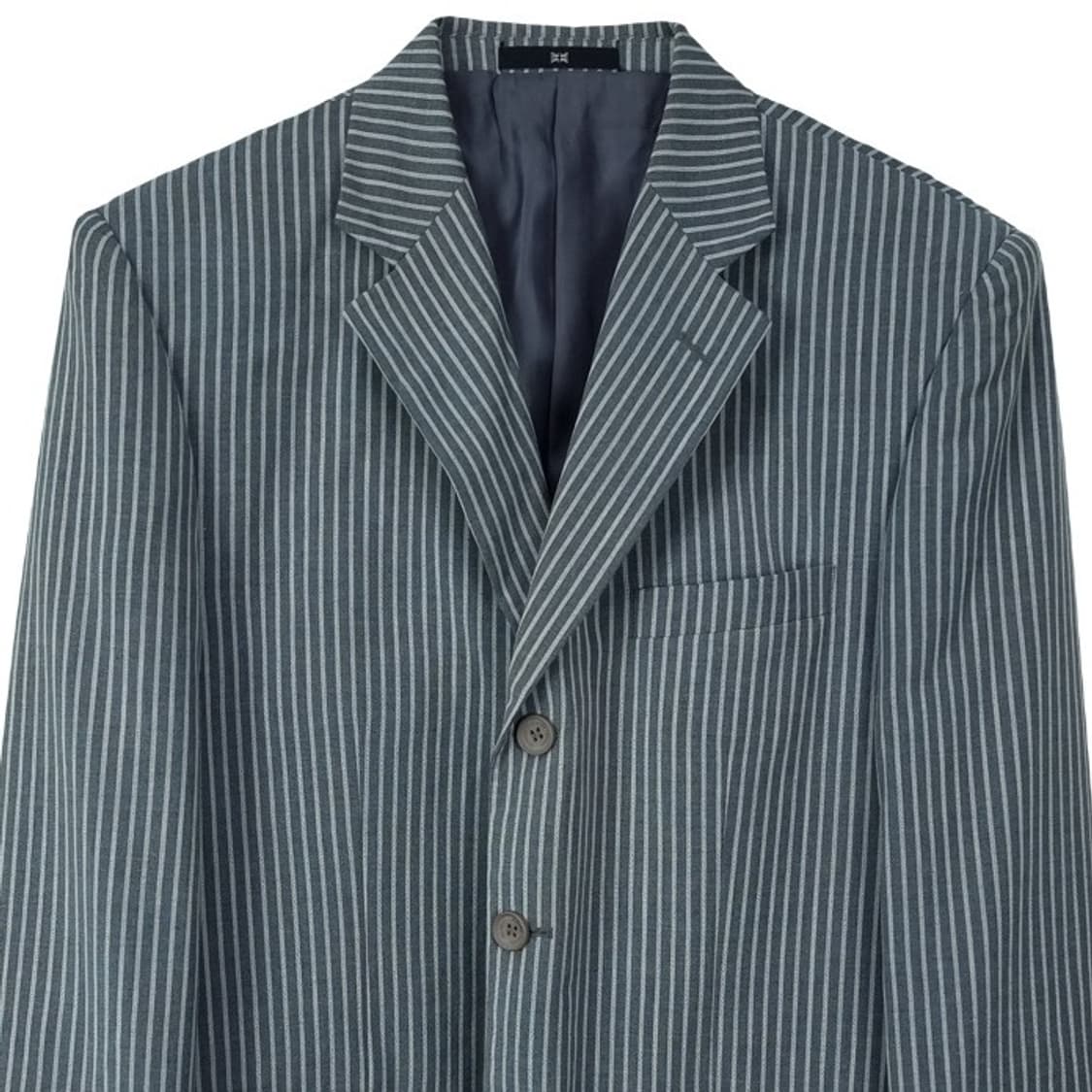 [미치코 런던] 데디 숄더 스트라이프 쓰리버튼 블레이저 자켓 M17073 상품이미지4