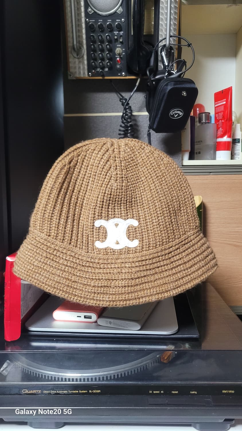 셀린느 트리오페 케시미어 버킷햇 상품이미지2