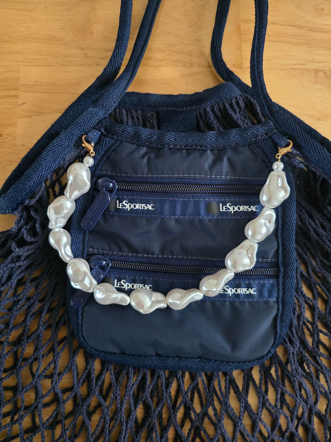 레스포색(LeSportsac) SM Net Pearl Bag 상품이미지6