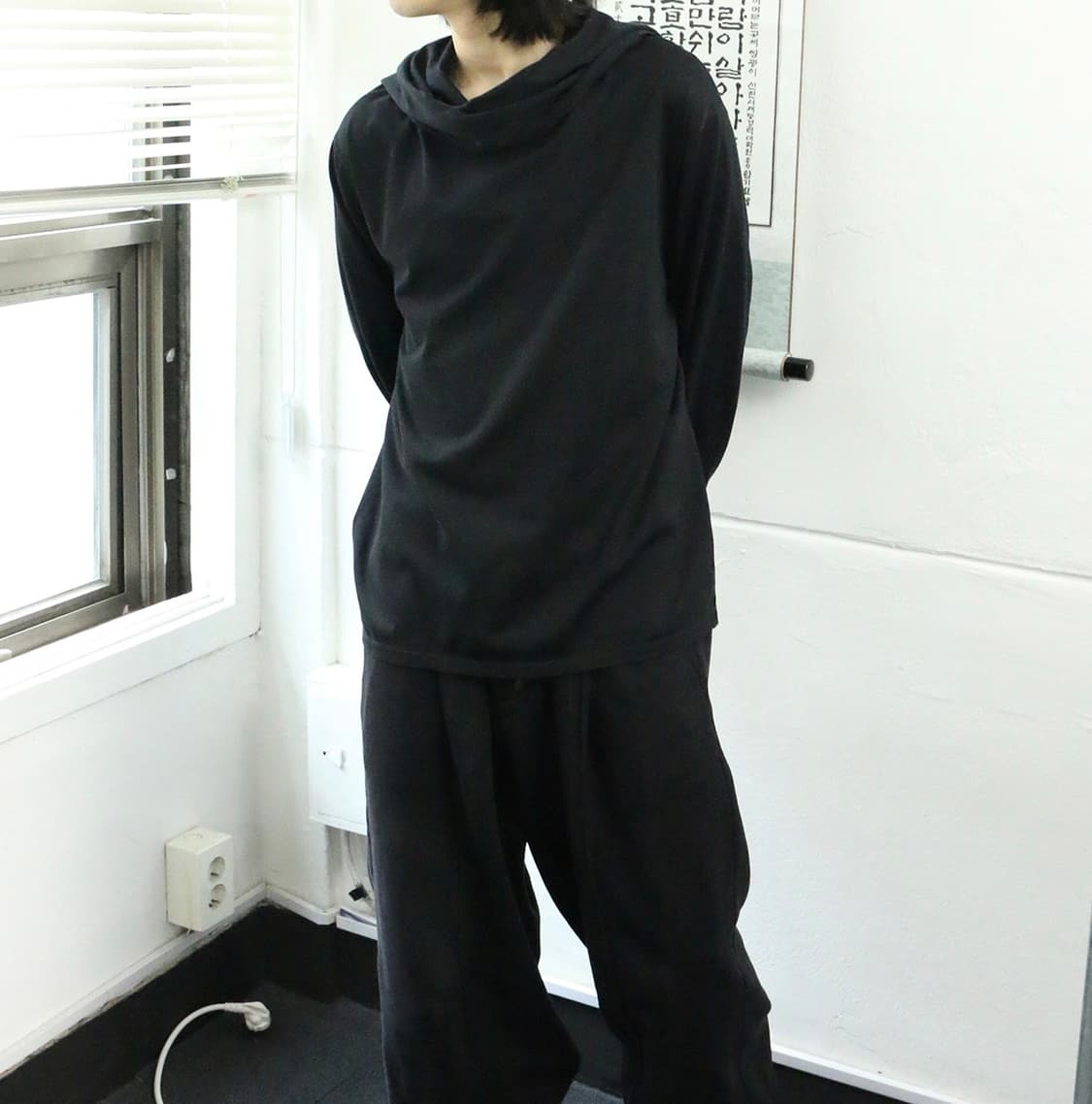 라드 뮤지션 스카프 롱슬리브 니트  상품이미지1