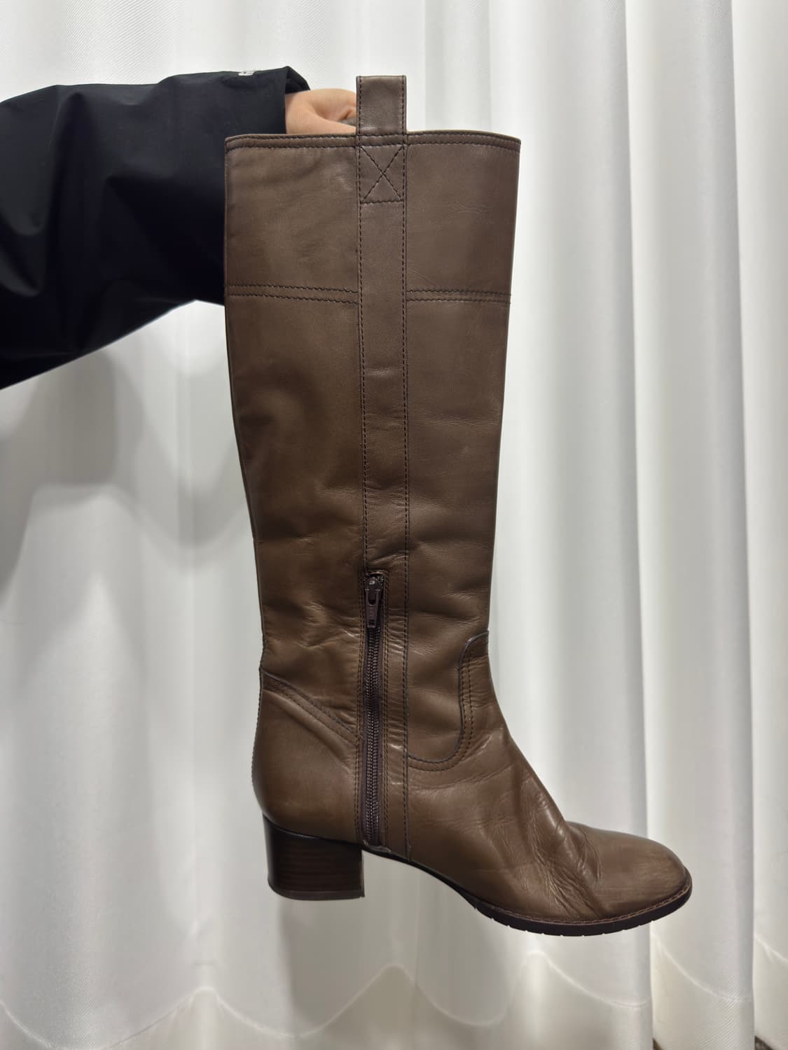 ana brown leather boots 상품이미지7