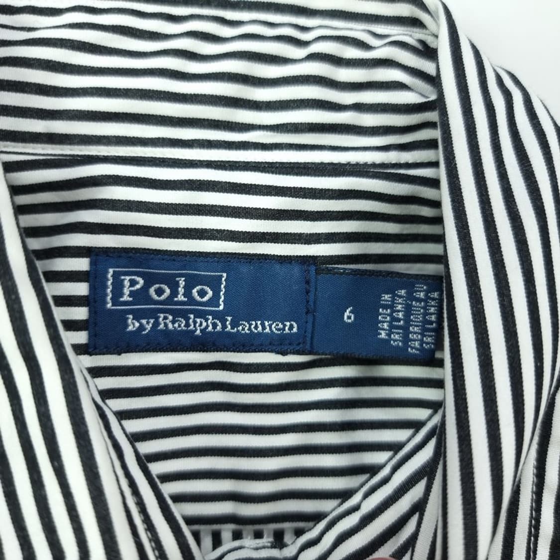 [폴로 랄프로렌] 포니 로고 자수 스트라이프 셔츠 M19939 상품이미지7