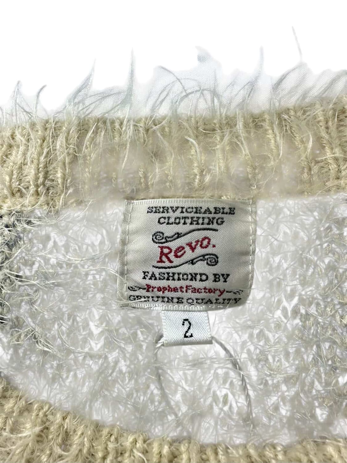 Revo Mohair Navajo Knit 상품이미지5