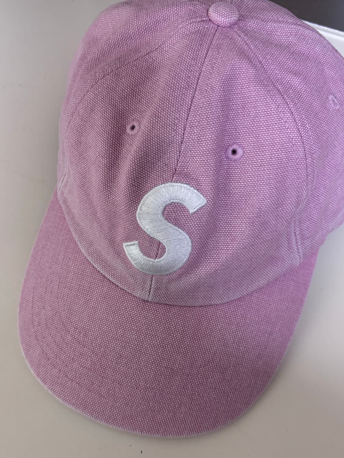 슈프림 s로고 볼캡 핑크 25fw 상품이미지1