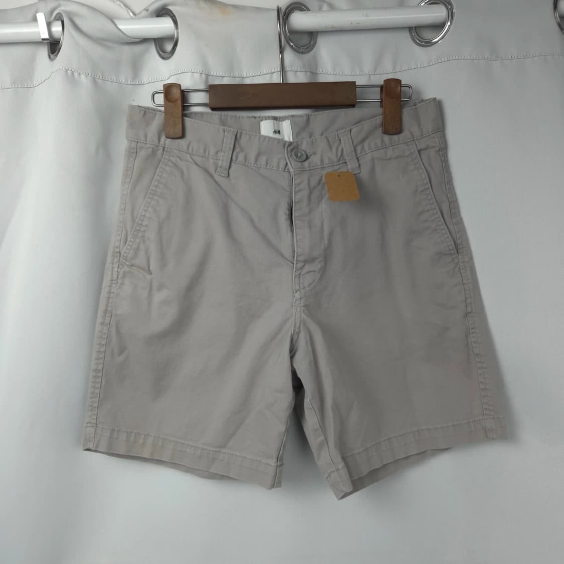 여 허리 28-29 H&M 면 반반지 회색 상품이미지1