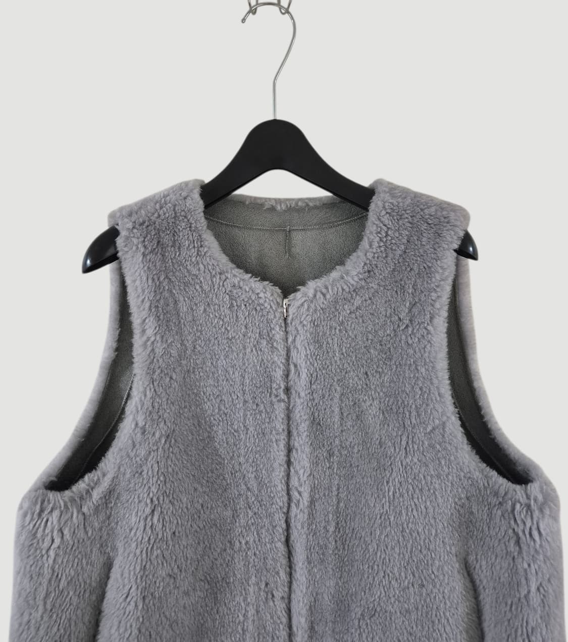 [66]리오벨 여자 양모 퍼 조끼 베스트 상품이미지2