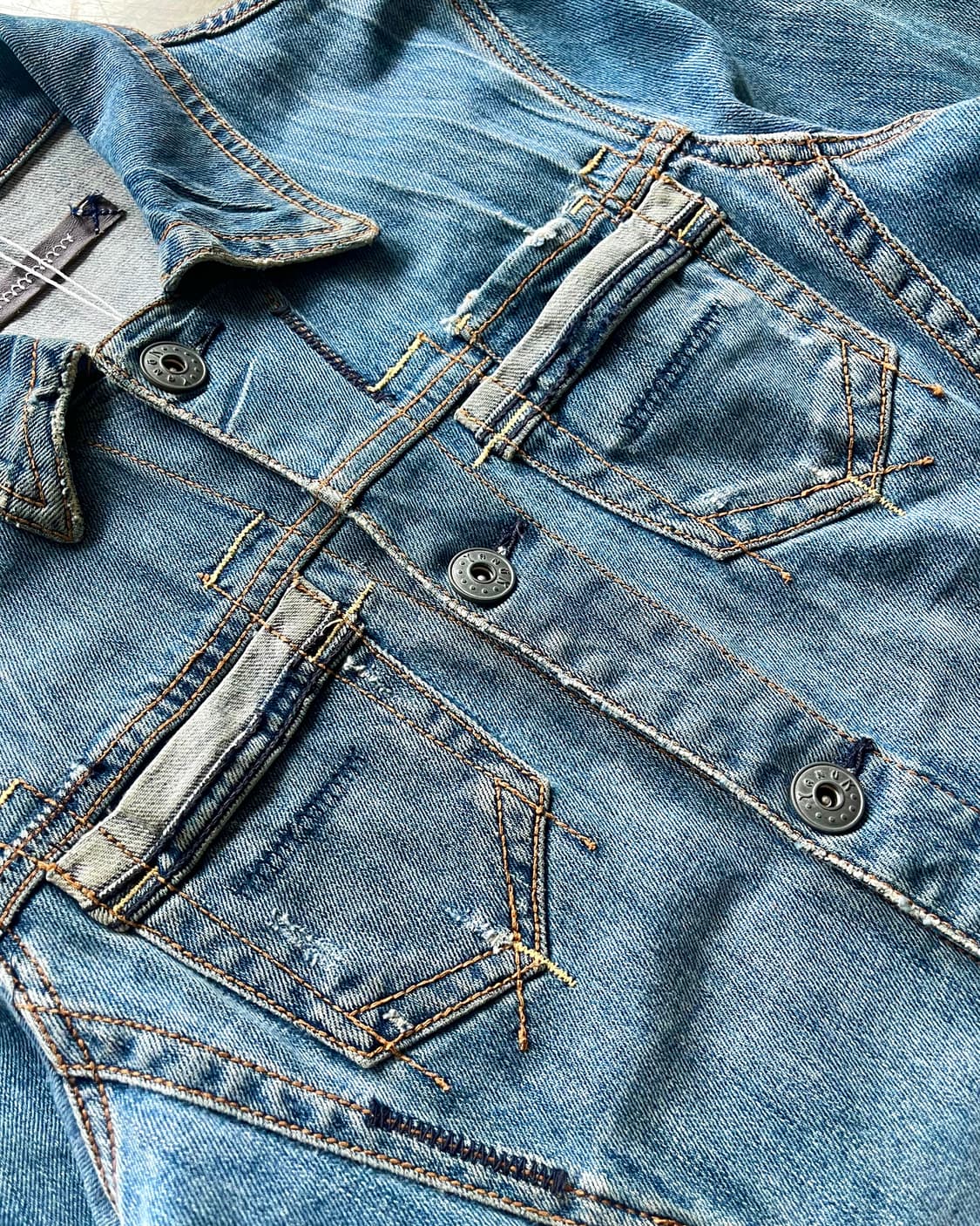 YANUK ヤヌーク Japan Detail Denim Jakcet 상품이미지5