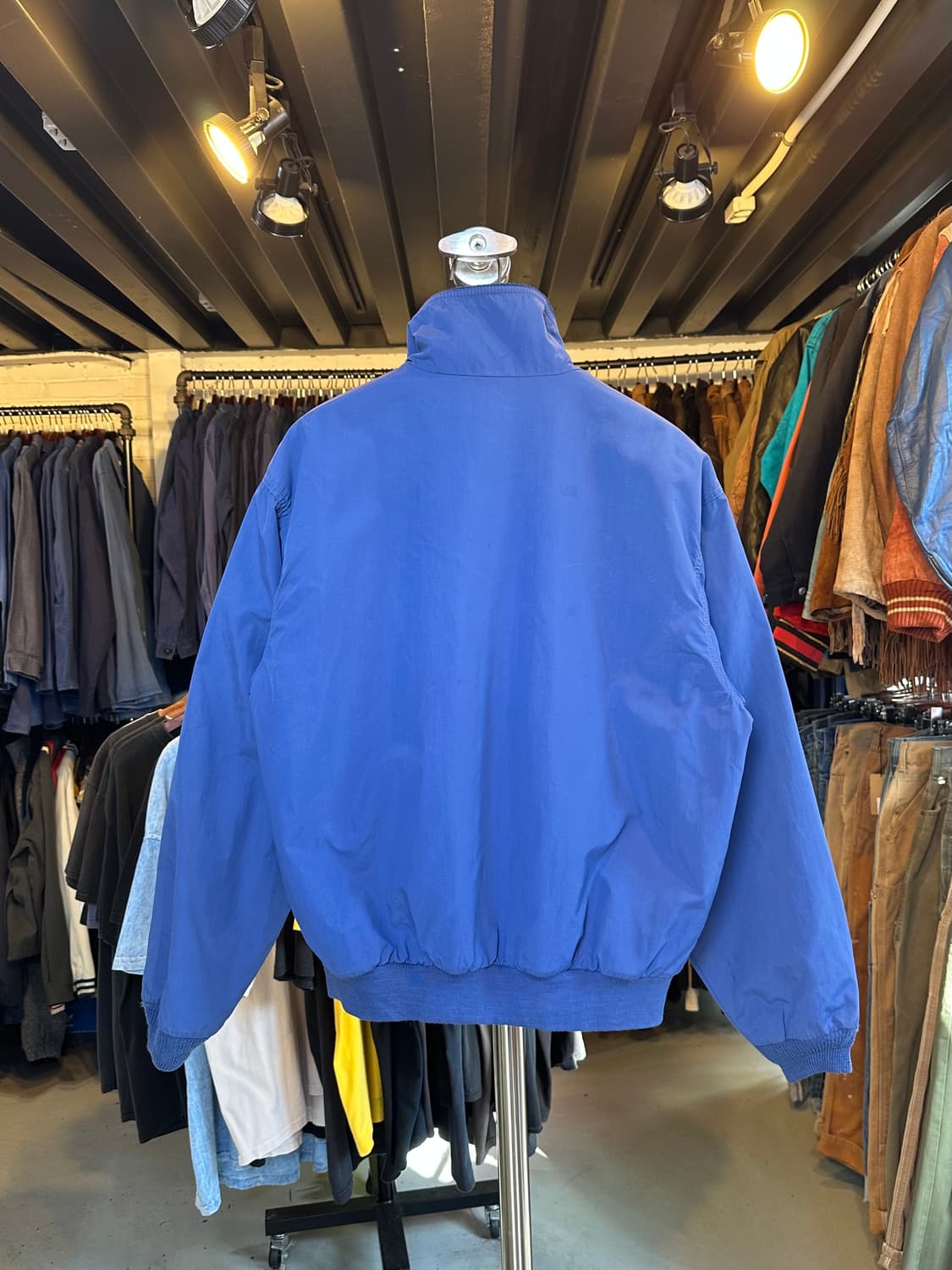 90s 엘엘빈 후리스 라이닝 쓰리 시즌 트랙 윔업 자켓 상품이미지2