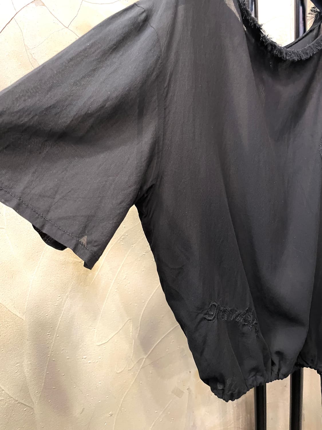 타임 시스루 반팔 블라우스 55~66 상품이미지7