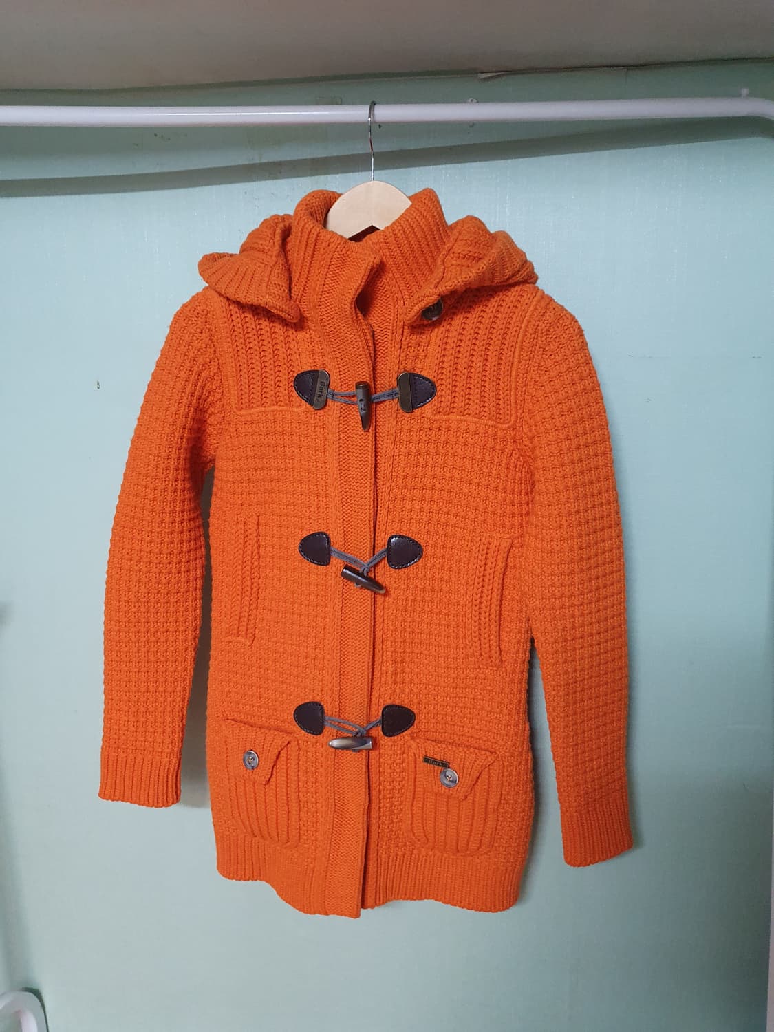 Bark 바크 더플 니트 코트 80~85슬림 상품이미지1