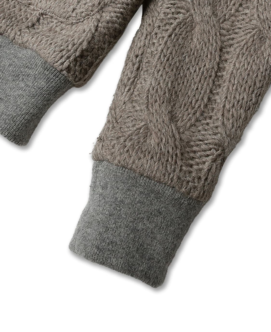 카포비앙코 [Capobianco] 이탈리아 케이블 니트 A1 자켓 상품이미지4