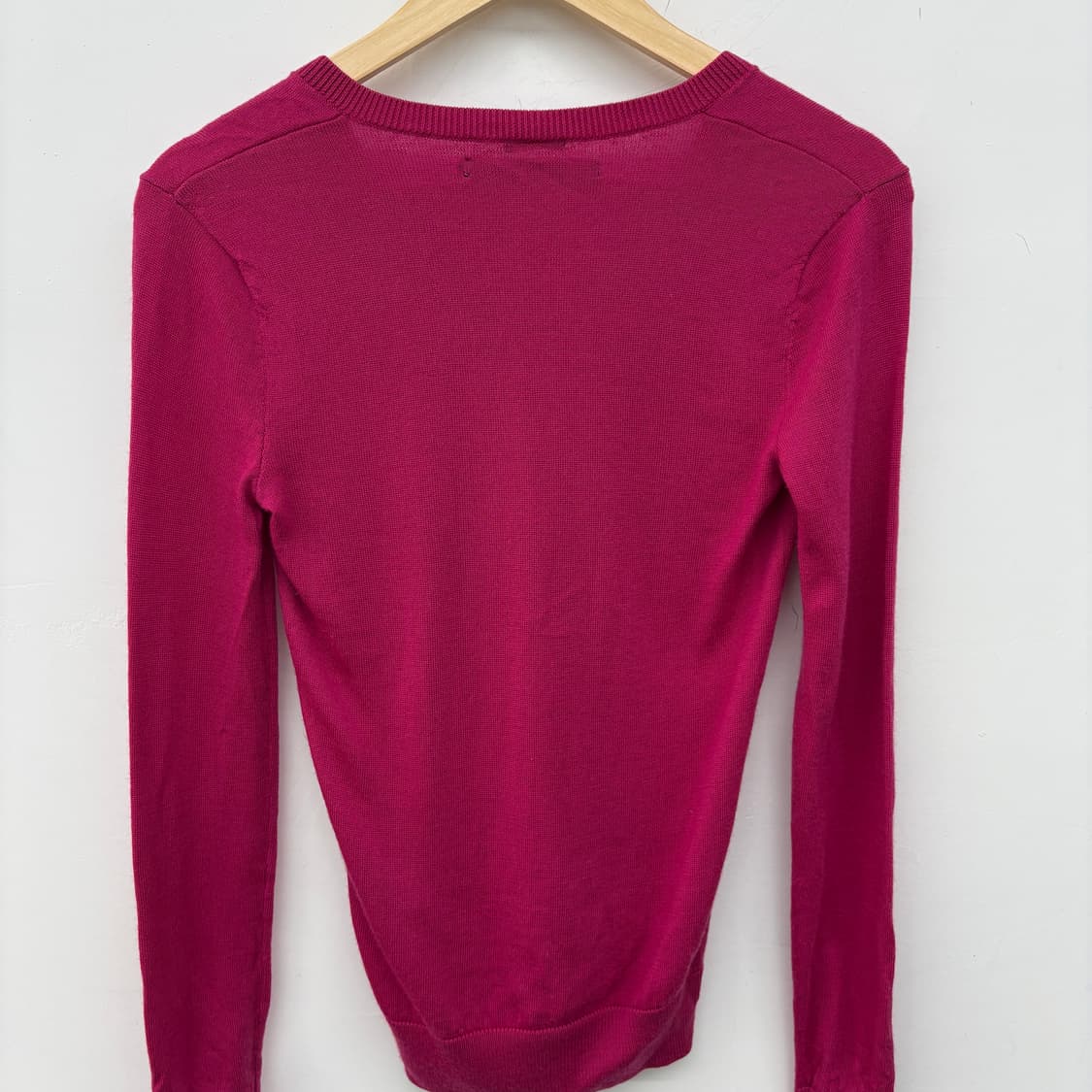 폴로 랄프로렌 핑크 V넥 니트 여성 S 상품이미지6