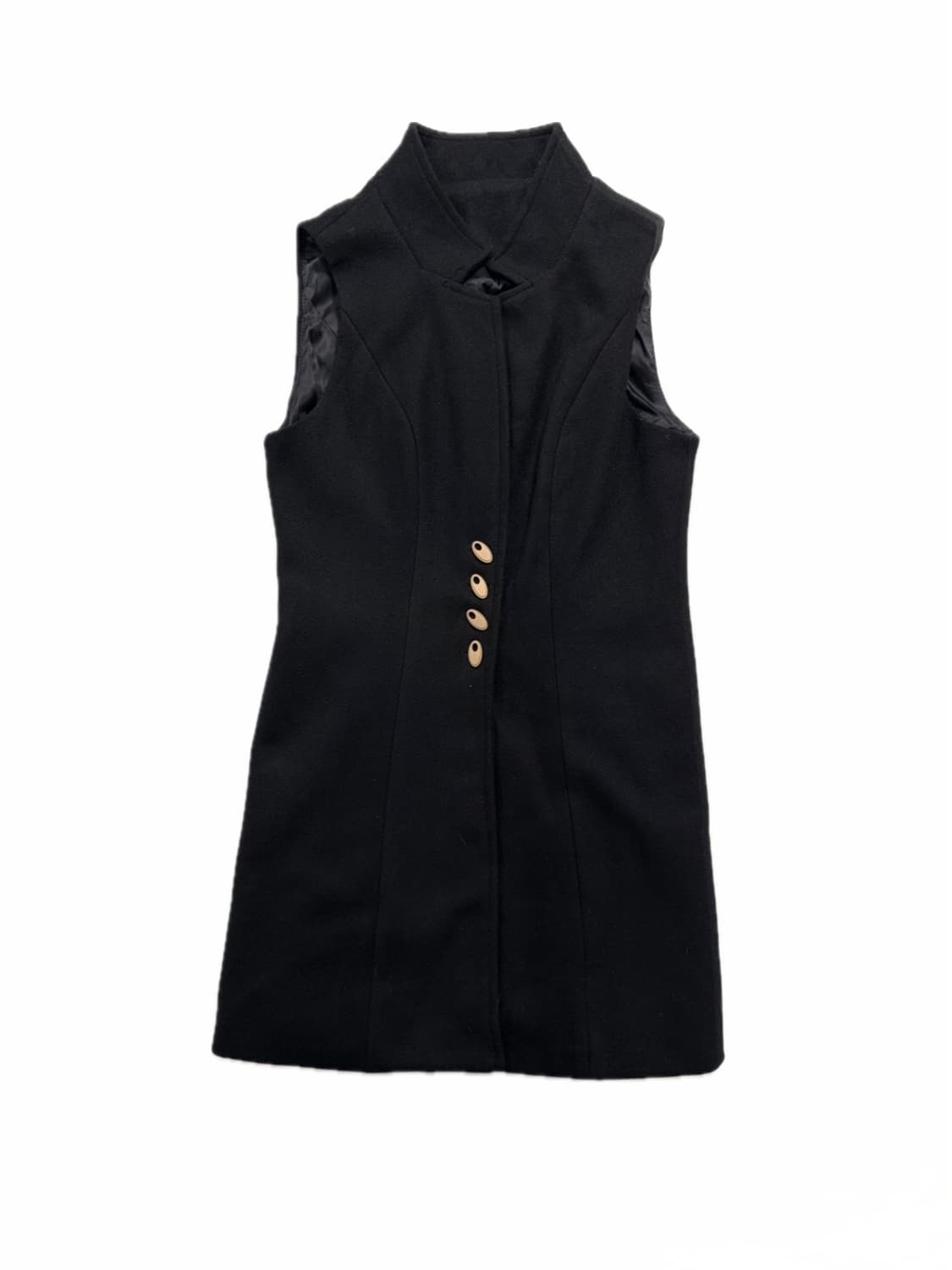 Contour Button Vest 상품이미지1