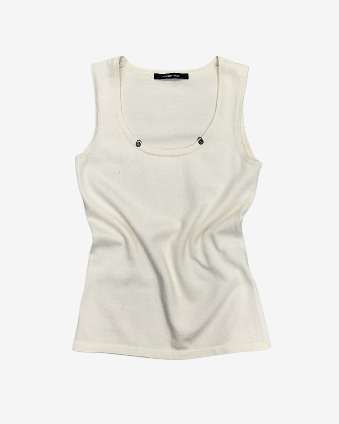 pierce eyelet knit sleeveless 상품이미지1