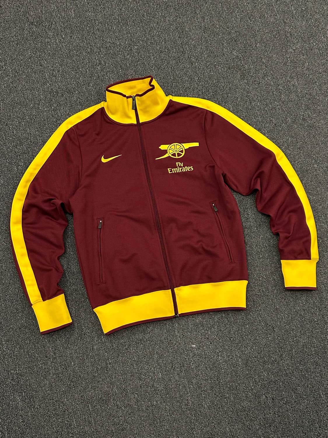 S)나이키 아스날 플라이 에미레이트 트랙탑 저지 상품이미지2