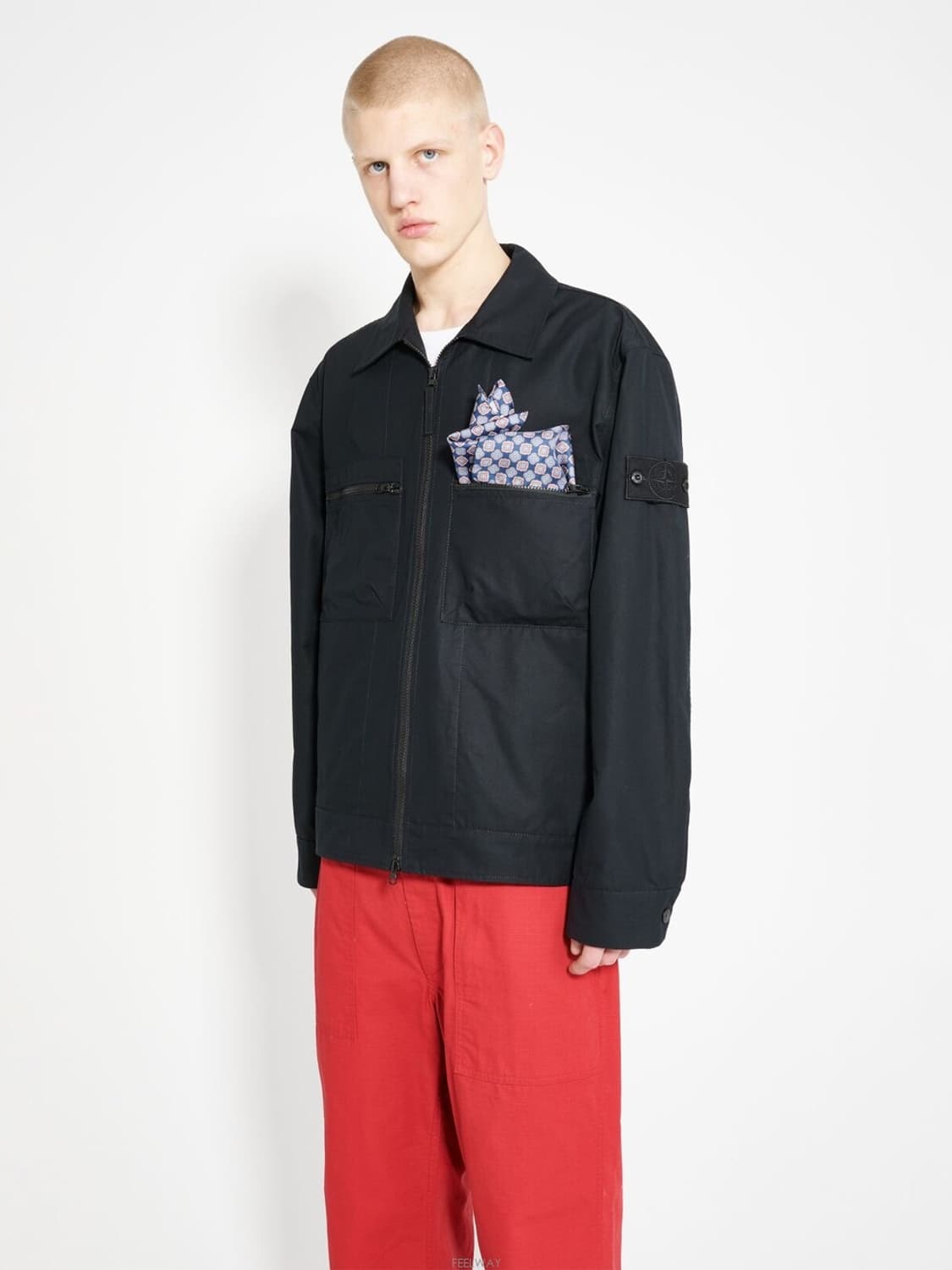 [S, 95] 스톤아일랜드 고스트피스 24SS O-Ventile 자켓 상품이미지9