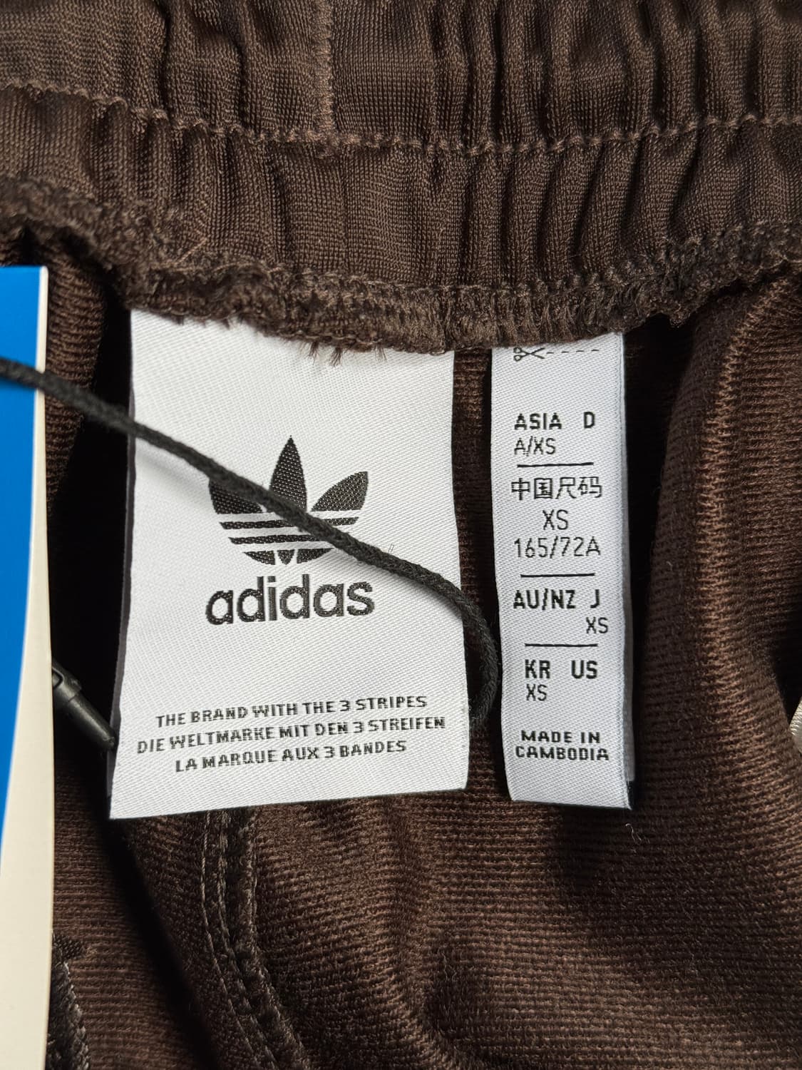 아디다스 공용 트랙 팬츠 / 다크브라운 / XS /JD5263 상품이미지8