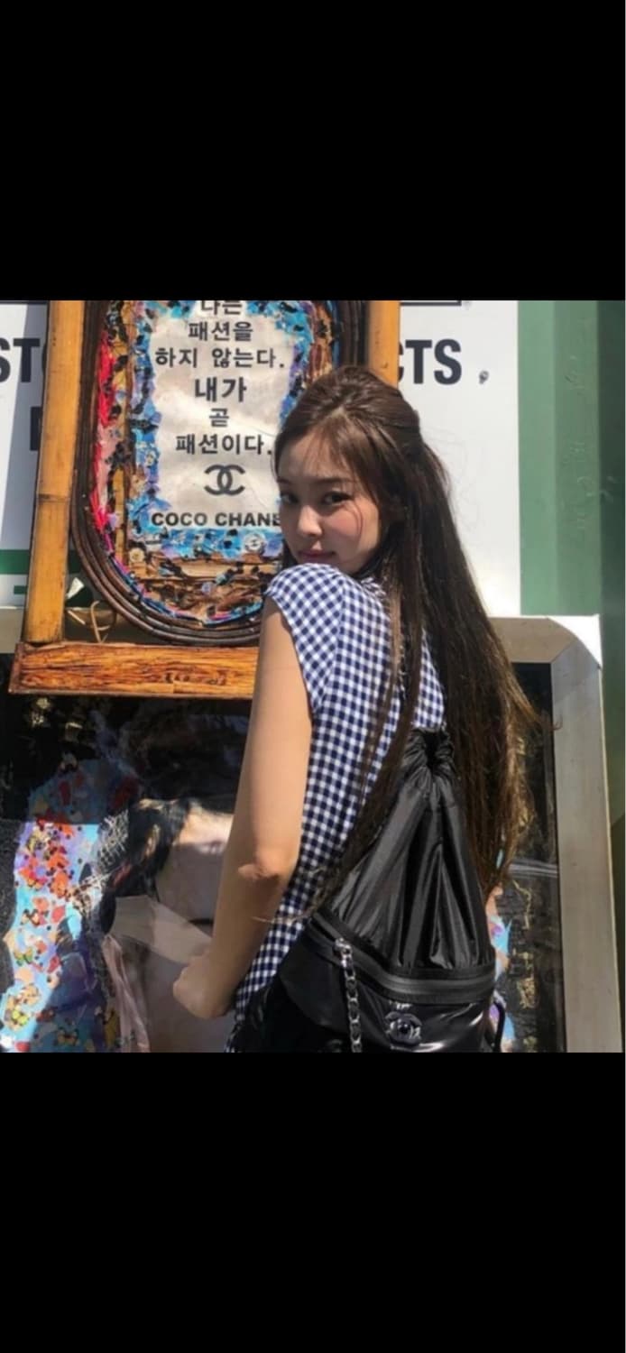 리포메이션 체크 원피스 상품이미지1