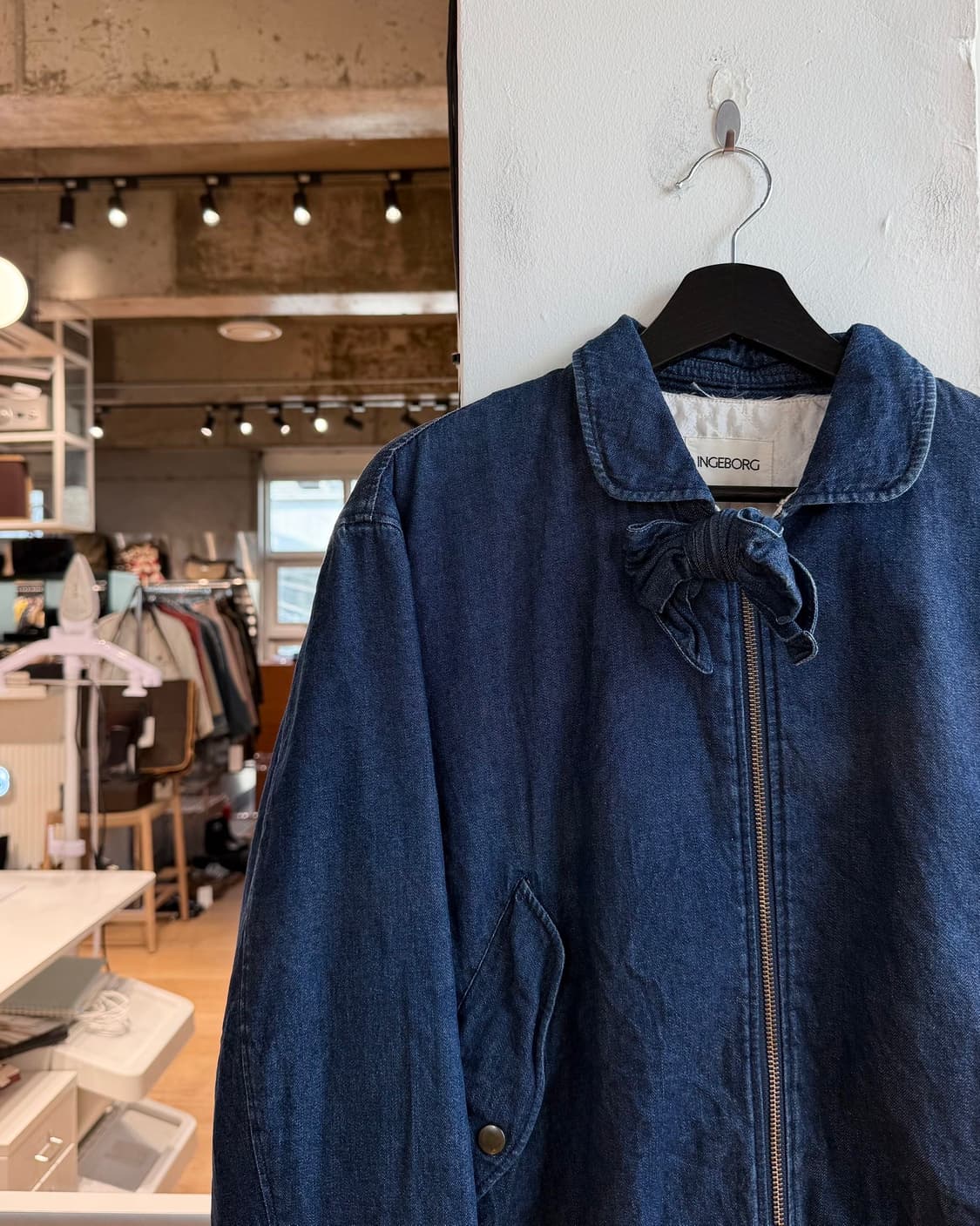 잉게보그 데님 봄버 자켓  상품이미지4