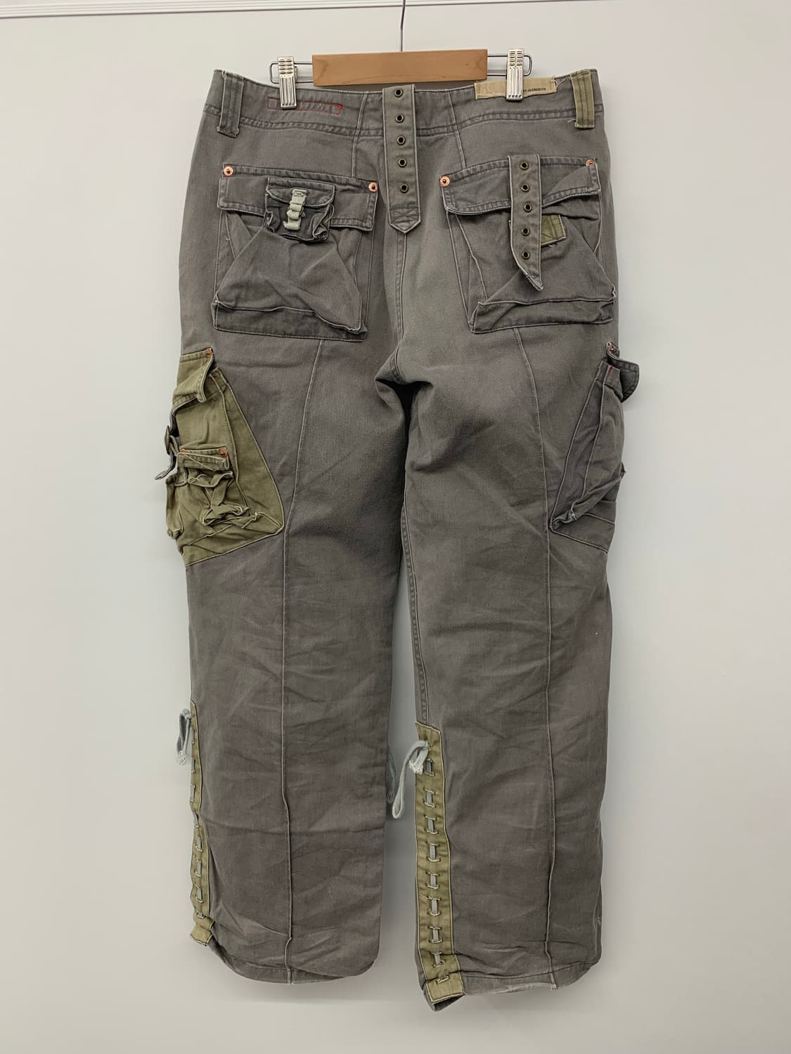 Thoughjeansmith 본디지 카고 팬츠 상품이미지5