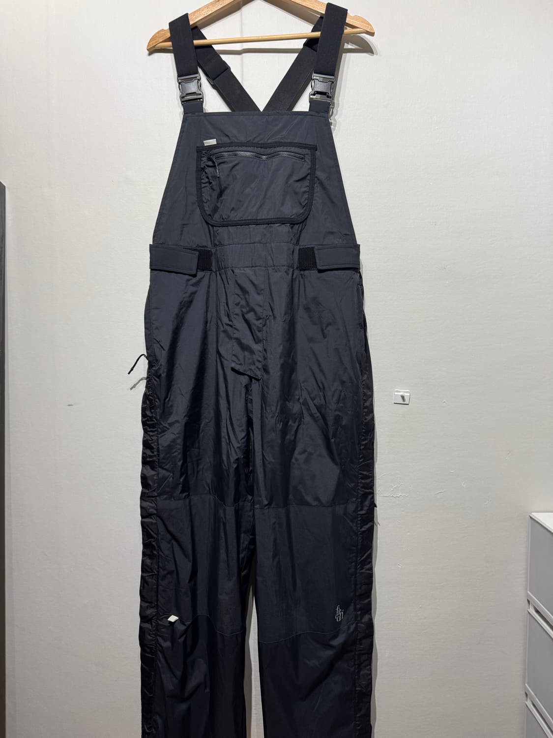 패치선데이 오버롤 블랙 xl 상품이미지3