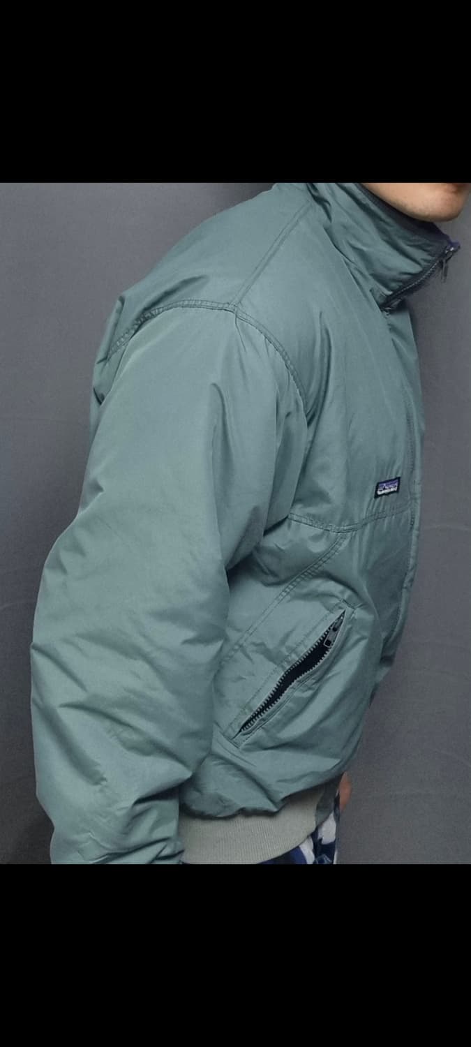 파타고니아 쉘 신칠라 봄버 세이지그린 퍼플  L 상품이미지7