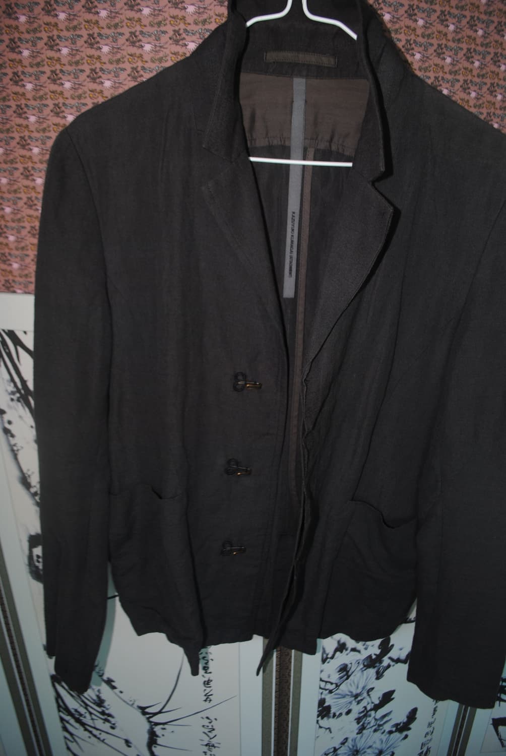 kazuyuki kumagai 린넨 후크 자켓 상품이미지3