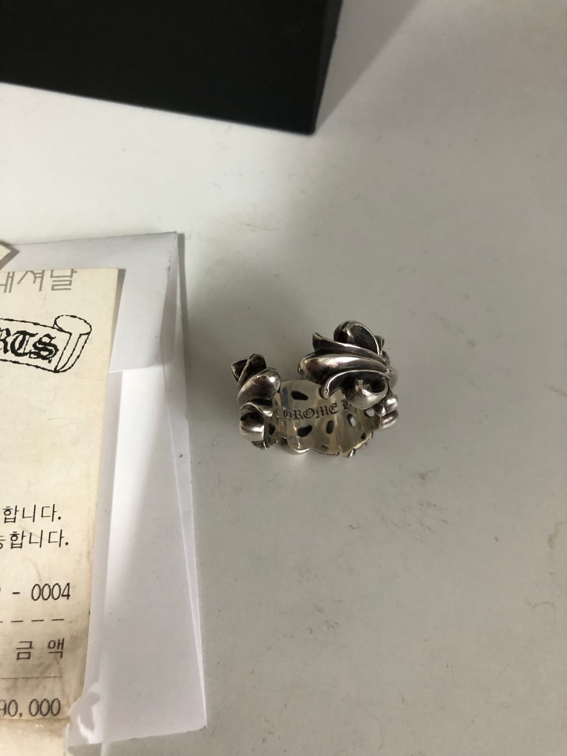 크롬하츠 더블플로랄링 us10.5 상품이미지2