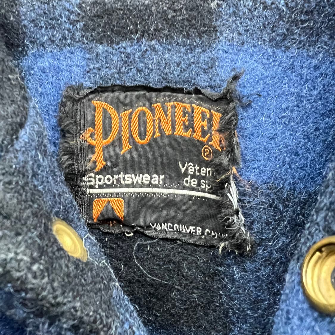 빈티지 Pionner 더블 맥키너 헤비울자켓 상품이미지4