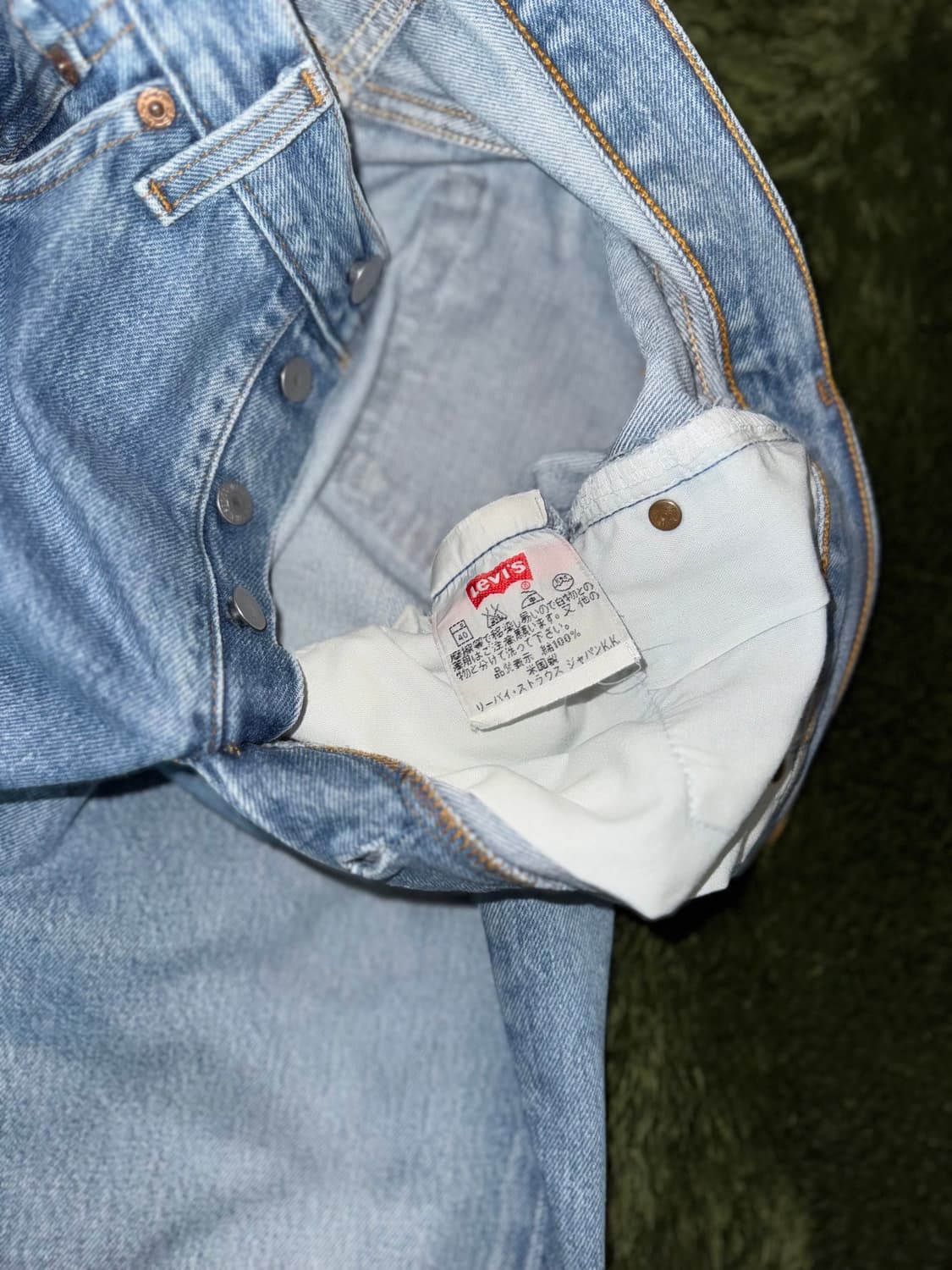 [28X34] 리바이스 501 재팬 릴리즈 Made in USA 데님 상품이미지4