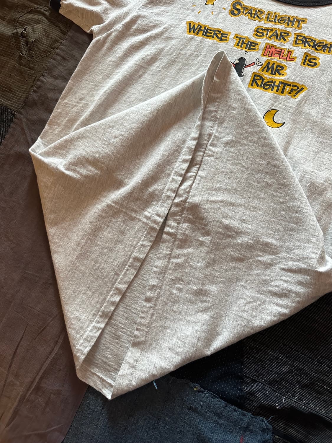 90s USA Vintage Hanes Ringer T Shirt 상품이미지5