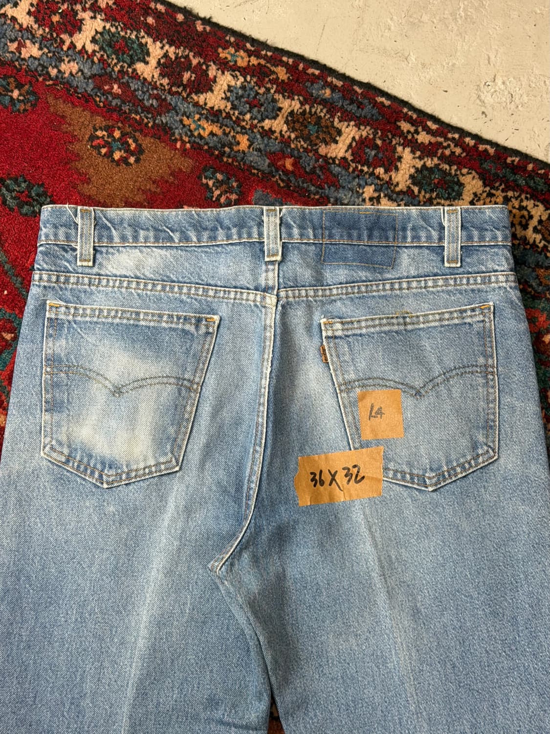 90's USA 빈티지 리바이스 517 오렌지탭 부츠컷 상품이미지6