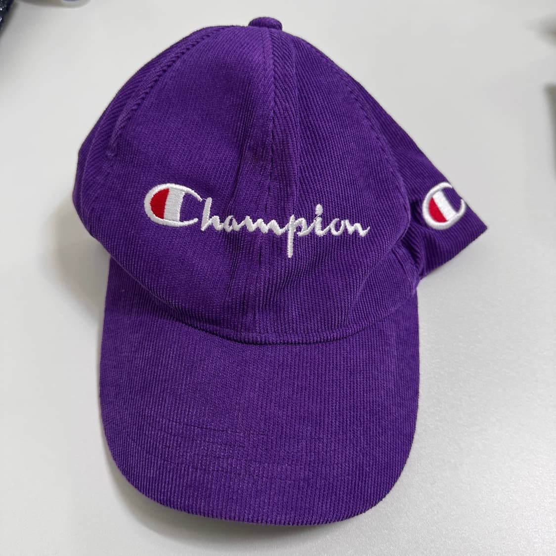 챔피온 코듀로이 모자 퍼플 상품이미지1
