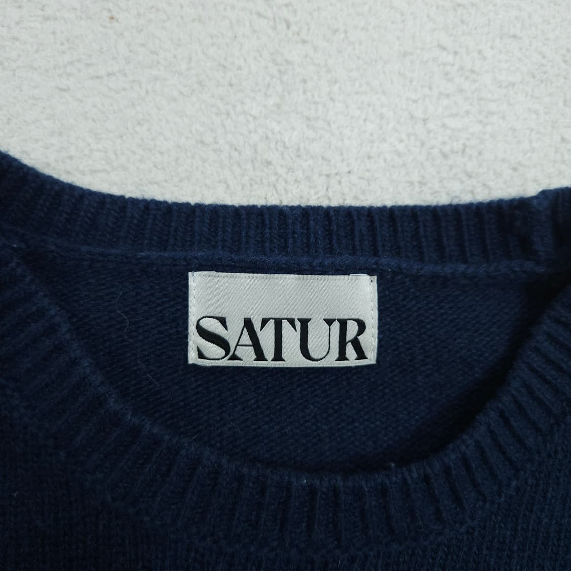 세터 더블린 언발란스 캐시미어 블렌드 니트 WS 상품이미지5