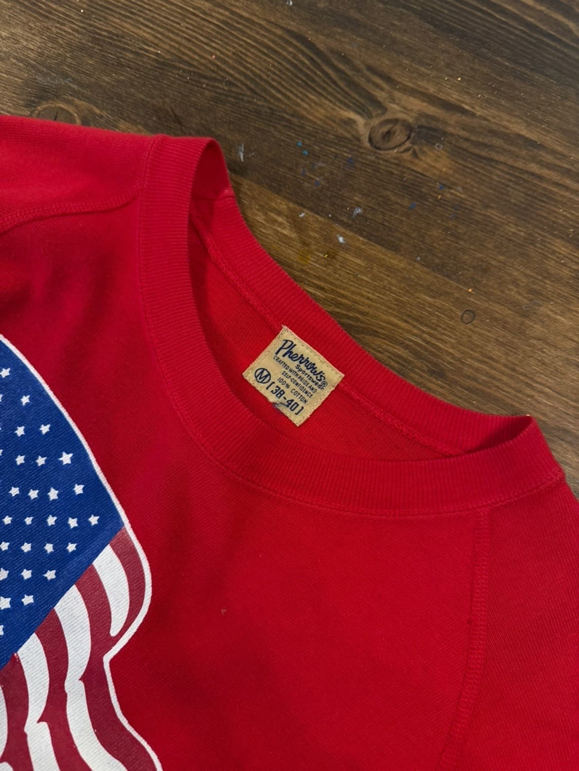 페로우즈 리버스위브 그래픽 맨투맨 100 상품이미지7