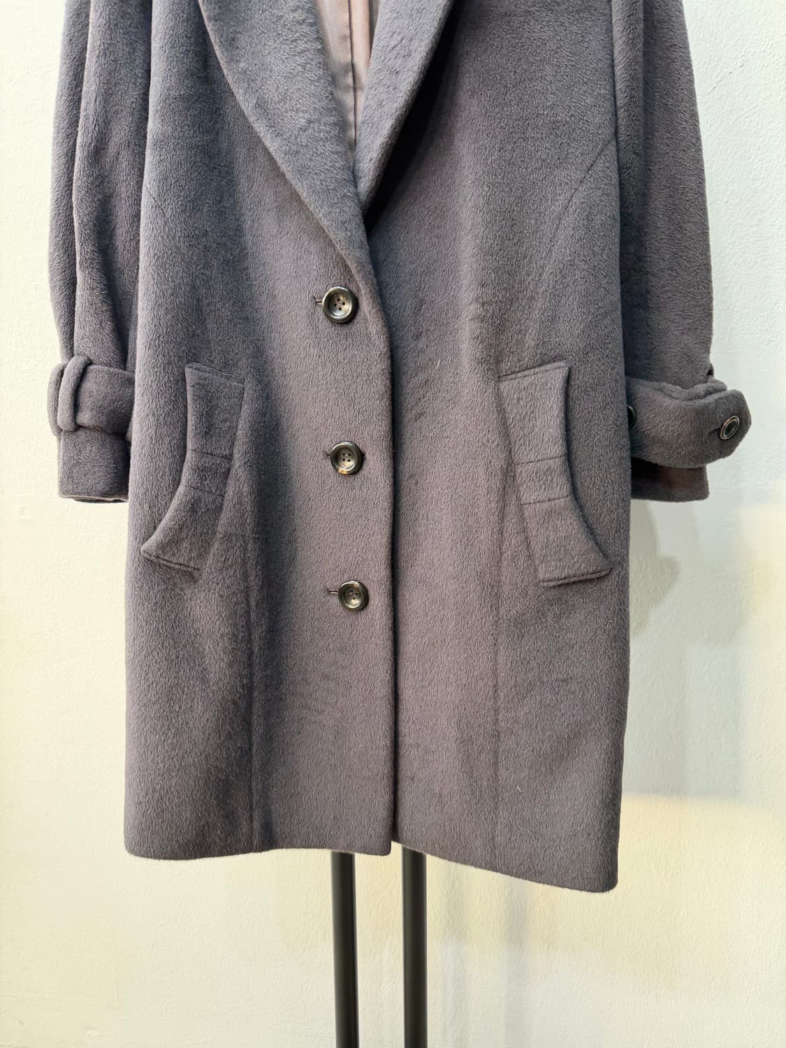 정품) maje 마쥬 루즈핏 앙고라 코트 0 상품이미지4