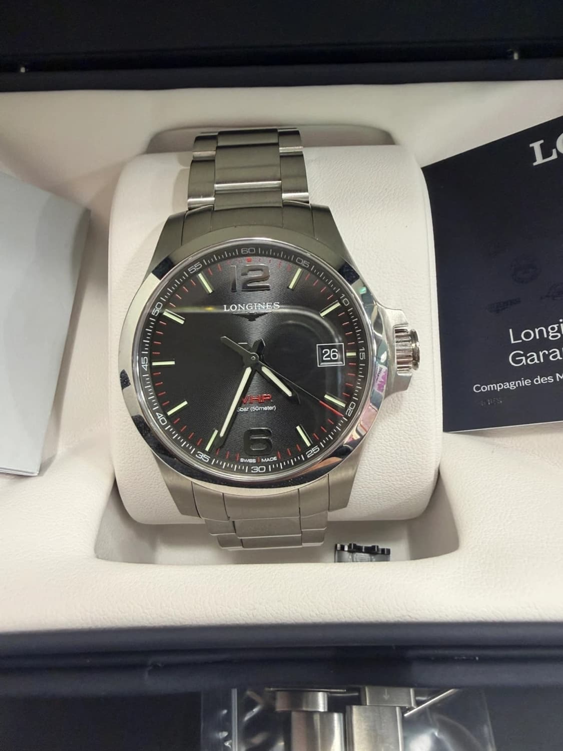 론진 콘퀘스트 V.H.P. 41mm 시계 (2주전 구매) 상품이미지2