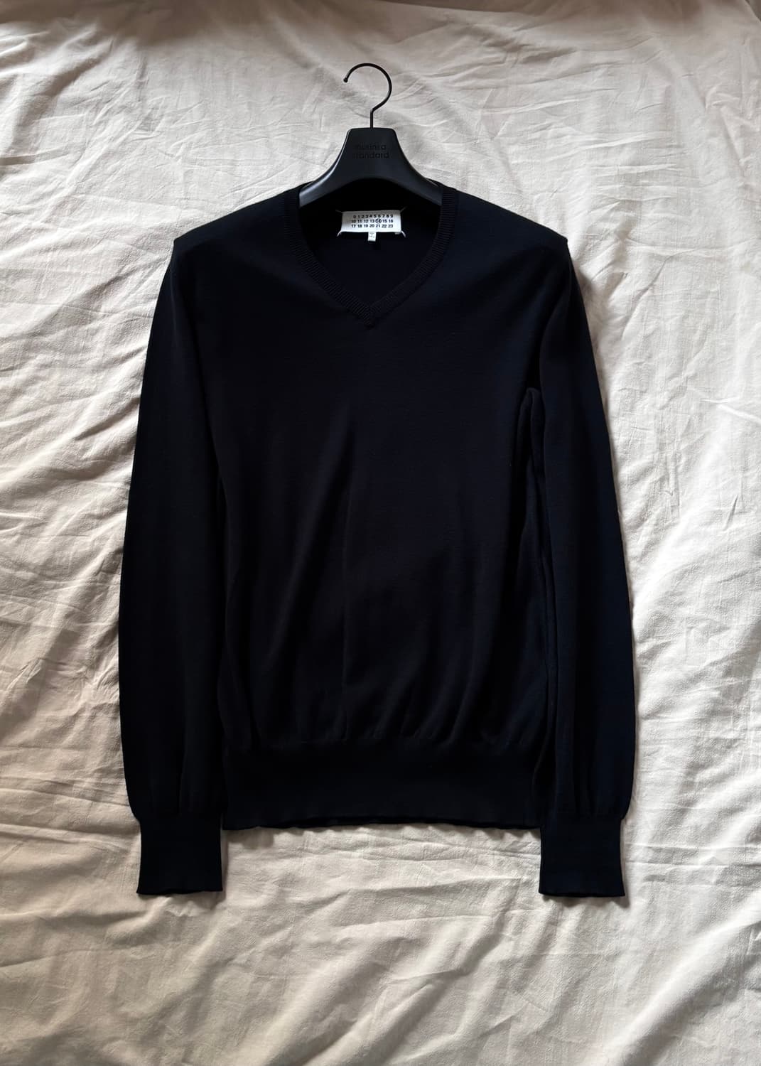 마르지엘라 램스킨 레더 엘보우 니트 상품이미지1