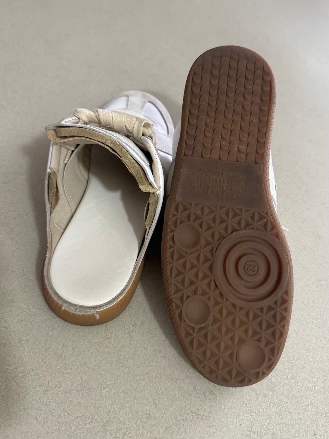 메종 마르지엘라 독일군 레플리카 스니커즈 뮬 (36.5) 상품이미지7