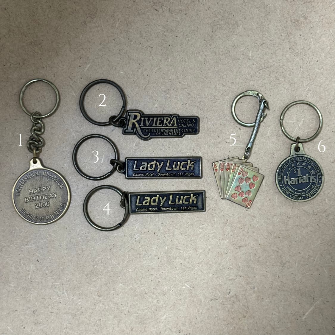 빈티지 키링 상품이미지1