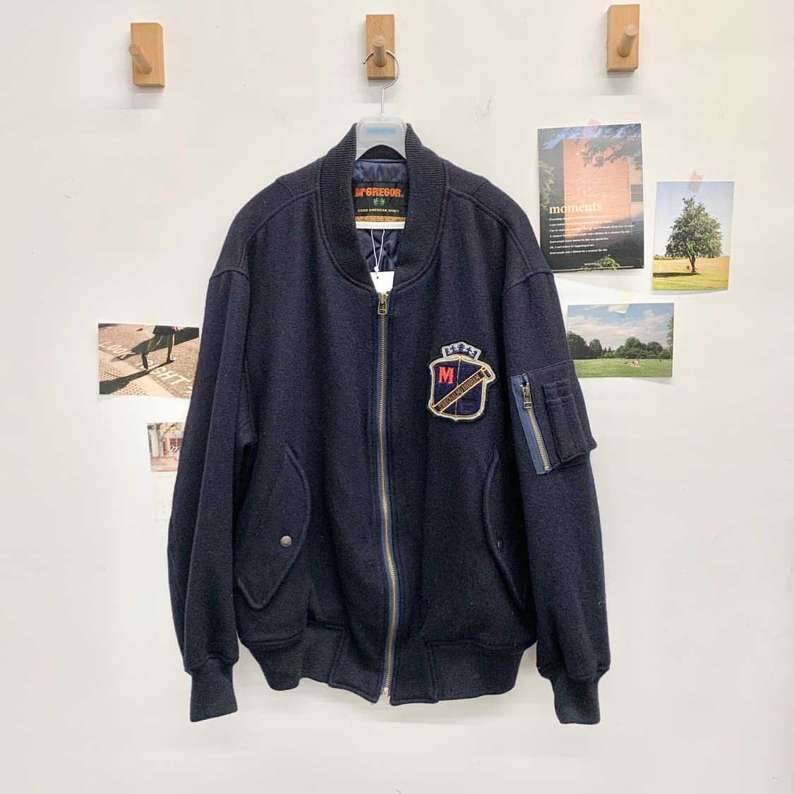 Mc GREGOR 맥그리거 울 바시티 자켓 상품이미지1