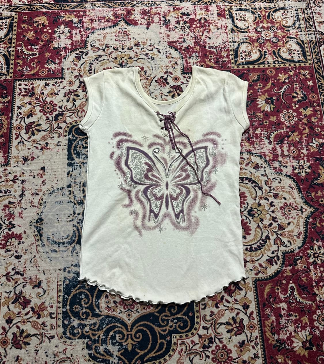 페어리 버터플라이 아일렛 반팔 상품이미지1