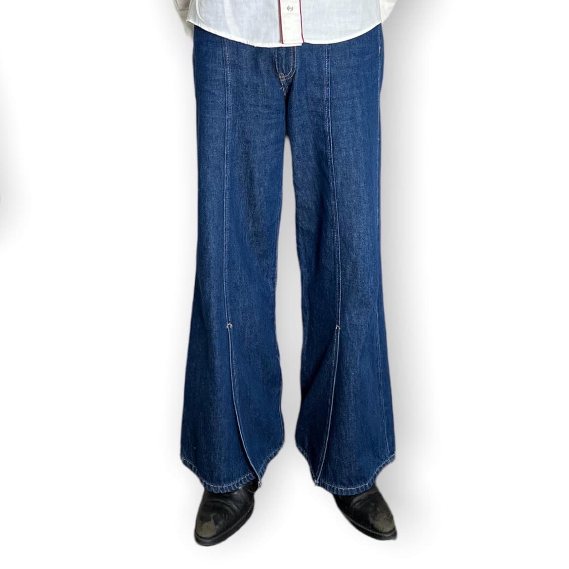 스트라디바리우스 컷오프 와이드 진 상품이미지2