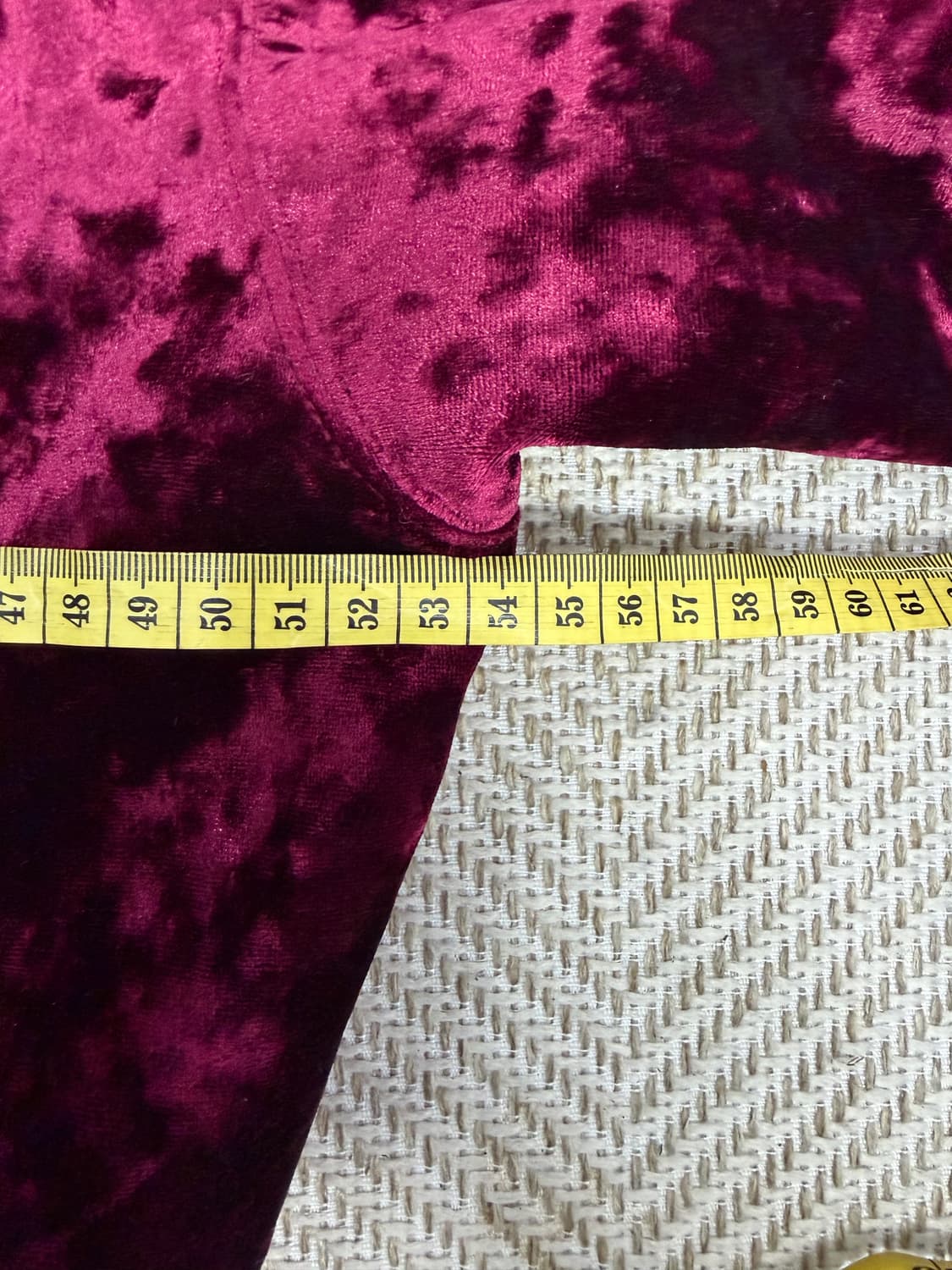 정품) 폼더스토어 한섬 벨벳 버건디 점퍼 S 상품이미지7