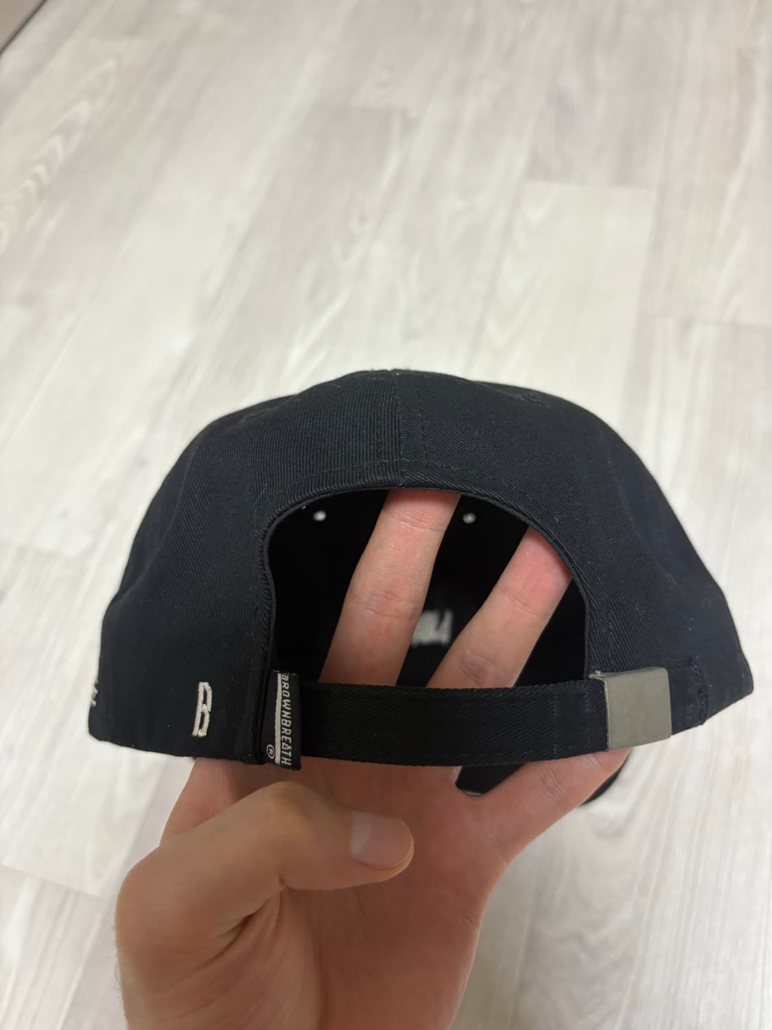 브라운브레스 x 루피 6패널캡 블랙 상품이미지3